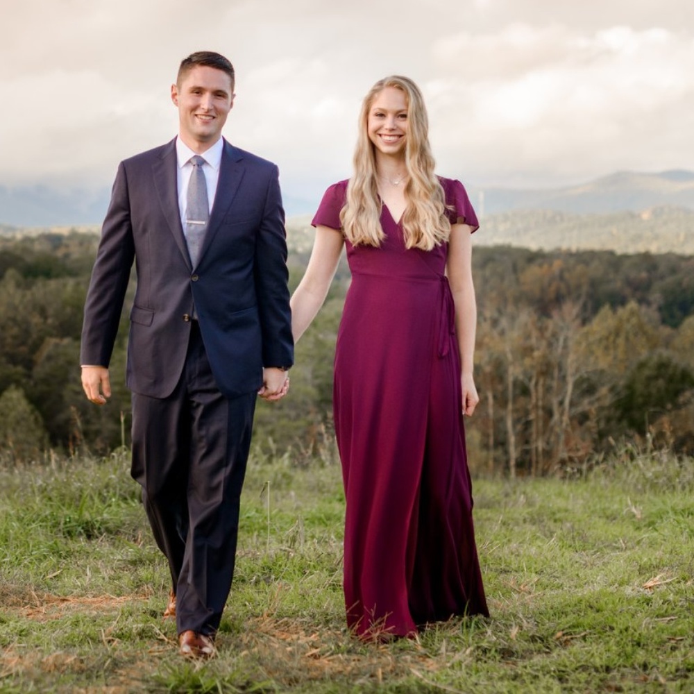 SHOW ME YOUR MUMU NOELLE WRAP DRESS MERLOT